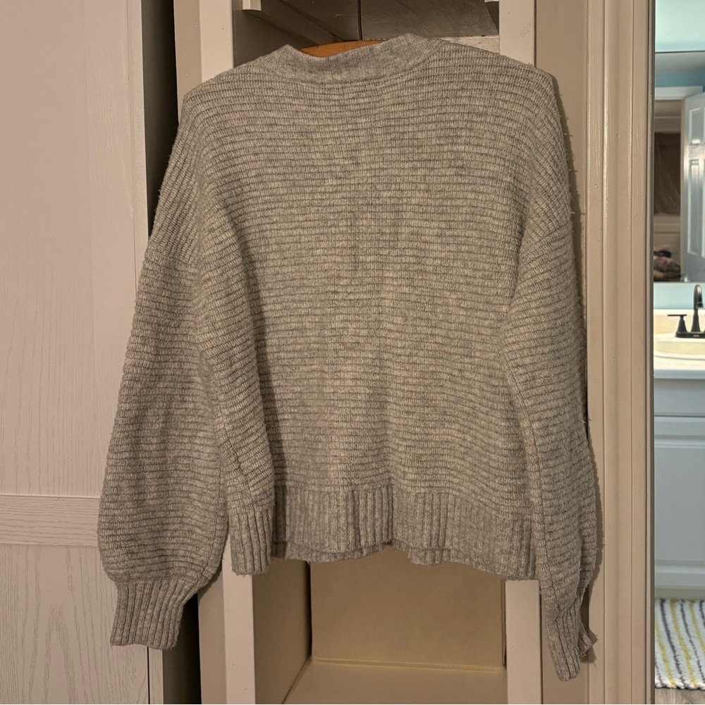 Madewell Light Gray Women's Cardigan - Picture 3 of 3